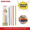 image Joyko P-125 Pensil Segitiga Triangle 2B Grafir Laser Nama Custom - Kado Anak